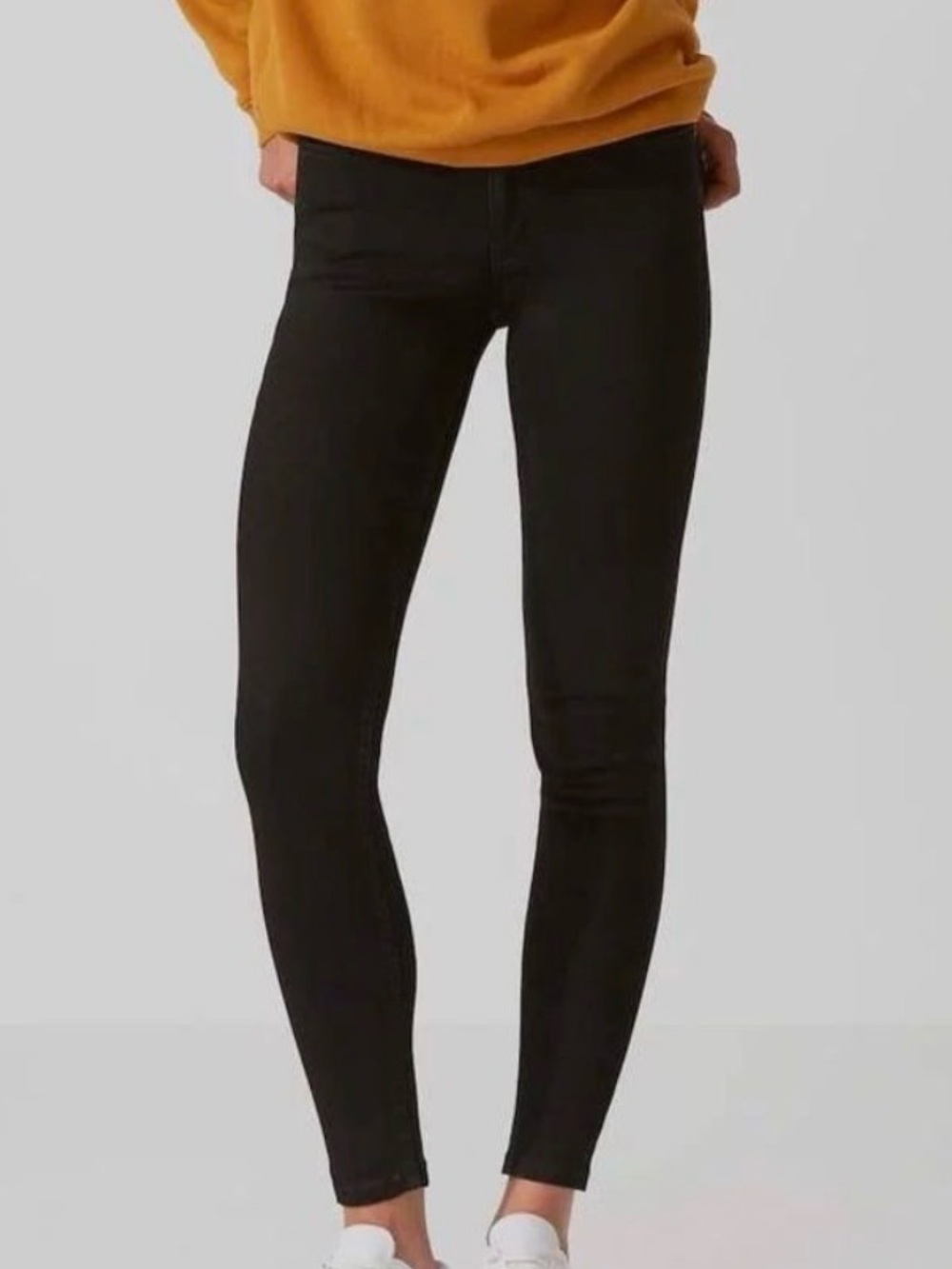 NWT - Frank And Oak Debbie Skinny Fit Jeans in Black Size 27